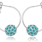 Сережки з кристалами Swarovski (65 фото): золоті і срібні сережки з камінням