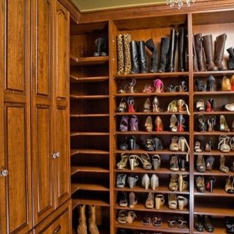 Шафи для взуття в передпокій (61 фото): вузькі і широкі взуттєві шафи, шафи з асиметричними дверима, високі кутові обувниці і інші варіанти