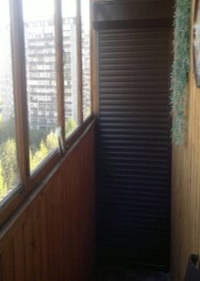 Шафи на балкон (108 фото): приклади вбудованих і пластикових балконних шаф, цікаві ідеї дизайну шаф з рольставнями і з вагонки