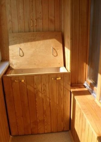 Шафи на балкон (108 фото): приклади вбудованих і пластикових балконних шаф, цікаві ідеї дизайну шаф з рольставнями і з вагонки