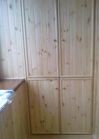 Шафи на балкон (108 фото): приклади вбудованих і пластикових балконних шаф, цікаві ідеї дизайну шаф з рольставнями і з вагонки