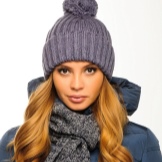 Шапка з відворотом (67 фото): модель зефирка, з англійської гумкою з двома вилогами, з великим широким коміром