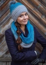 Шапка з відворотом (67 фото): модель зефирка, з англійської гумкою з двома вилогами, з великим широким коміром