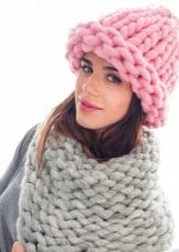 Шапка з відворотом (67 фото): модель зефирка, з англійської гумкою з двома вилогами, з великим широким коміром