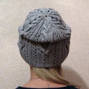 Шапка з візерунком золота коса (83 фото): з тінню, з градієнтом, з об’ємними косами