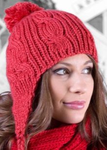 Шапка з візерунком золота коса (83 фото): з тінню, з градієнтом, з об’ємними косами