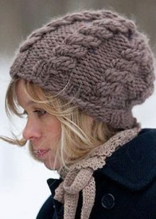 Шапка з візерунком золота коса (83 фото): з тінню, з градієнтом, з об’ємними косами