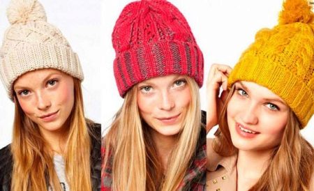 Шапка з візерунком золота коса (83 фото): з тінню, з градієнтом, з об’ємними косами