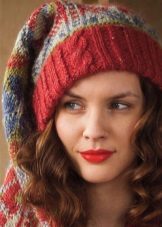 Шапка з візерунком золота коса (83 фото): з тінню, з градієнтом, з об’ємними косами