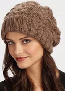 Шапка з візерунком золота коса (83 фото): з тінню, з градієнтом, з об’ємними косами