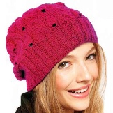 Шапка з візерунком золота коса (83 фото): з тінню, з градієнтом, з об’ємними косами