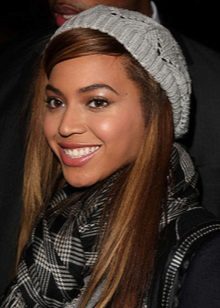 Шапка з візерунком золота коса (83 фото): з тінню, з градієнтом, з об’ємними косами