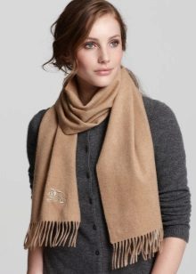 Шарф Барбері (52 фото): оригінальні моделі від Burberry, в клітку, як їх зав’язати, як відрізнити від підробки кашеміровий шарф