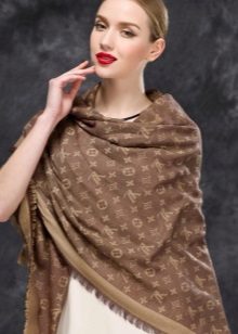 Шарф Луї Віттон (52 фото): оригінальні шарфи та копії від louis vuitton, як зав’язати жіночі моделі, як відрізнити від підробки