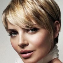 Шатуш на коротке волосся (41 фото): техніка фарбування кучерявих і прямих волосся, фарбування в стилі шатуш для дуже короткої стрижки