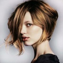 Шатуш на коротке волосся (41 фото): техніка фарбування кучерявих і прямих волосся, фарбування в стилі шатуш для дуже короткої стрижки