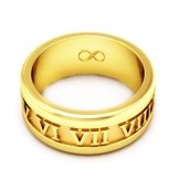 Широкі обручки (57 фото): гладкі парні моделі, оригінальні жіночі весільні кільця