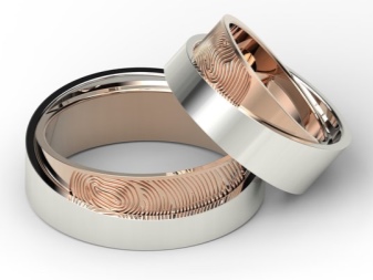 Широкі обручки (57 фото): гладкі парні моделі, оригінальні жіночі весільні кільця