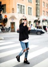 Шкіряні черевики (132 фото): жіночі моделі з натуральної шкіри, варіанти з захисним підноском, чорні шкіряні черевики