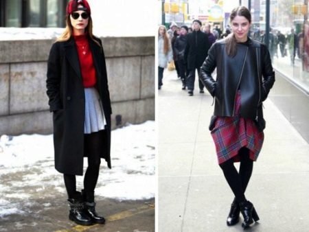 Шкіряні черевики (132 фото): жіночі моделі з натуральної шкіри, варіанти з захисним підноском, чорні шкіряні черевики