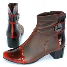 Шкіряні черевики (132 фото): жіночі моделі з натуральної шкіри, варіанти з захисним підноском, чорні шкіряні черевики