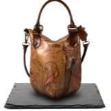 Шкіряні сумки ручної роботи (68 фото): вироби з натуральної шкіри, дизайнерські, авторські моделі