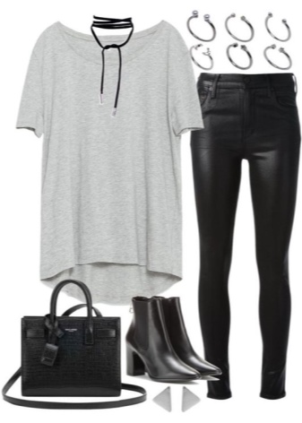 Шкіряний чокер (67 фото): модна прикраса з шкіри на шию, моделі з серцем і з шипами, з металевим декором