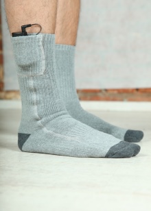 Шкарпетки з підігрівом (59 фото): гірськолижні шкарпетки Blazewear, відгуки про моделі на батарейках