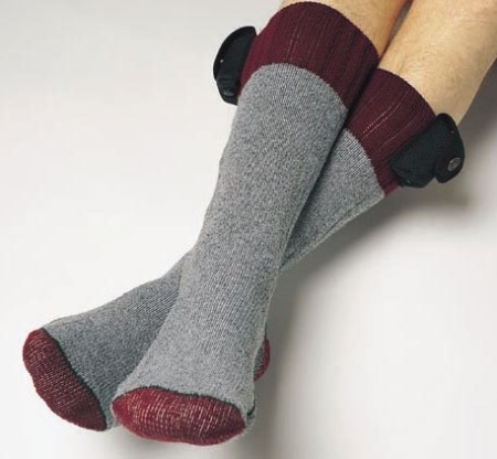 Шкарпетки з підігрівом (59 фото): гірськолижні шкарпетки Blazewear, відгуки про моделі на батарейках