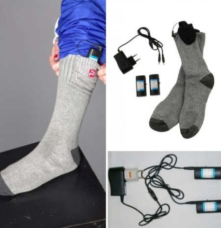 Шкарпетки з підігрівом (59 фото): гірськолижні шкарпетки Blazewear, відгуки про моделі на батарейках