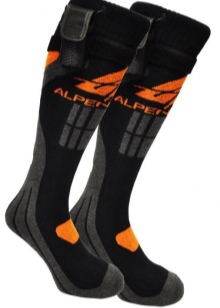 Шкарпетки з підігрівом (59 фото): гірськолижні шкарпетки Blazewear, відгуки про моделі на батарейках