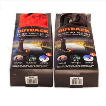 Шкарпетки з підігрівом (59 фото): гірськолижні шкарпетки Blazewear, відгуки про моделі на батарейках