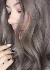 Шоколадно-попелястий колір волосся (47 фото): кому підійде молочний та чорний шоколад з попелястим відтінком? Особливості фарбування