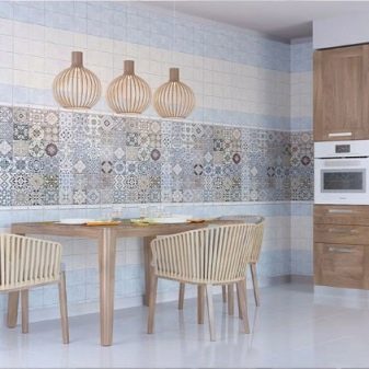 Шпалери для кухні (102 фото): дизайн кухонних шпалер для стін кухні в квартирі, гарні світлі, яскраві й інші варіанти шпалер в інтер’єрі