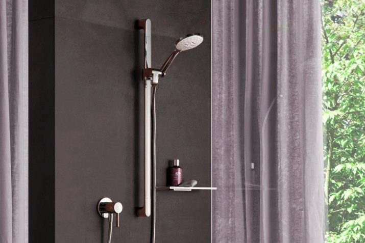 Штанги для душу ванної: різновиди душових настінних тримачів для лійки, огляд брендів Elghansa, Grohe та інших