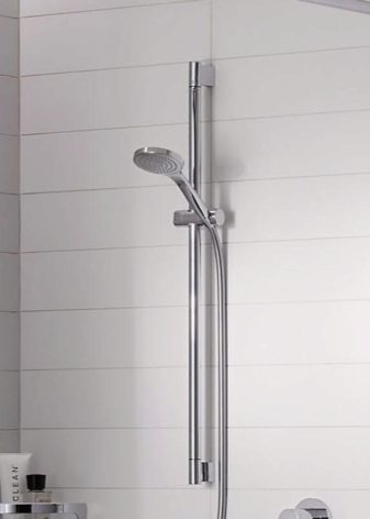 Штанги для душу ванної: різновиди душових настінних тримачів для лійки, огляд брендів Elghansa, Grohe та інших