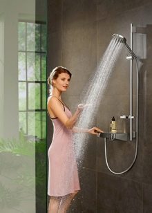 Штанги для душу ванної: різновиди душових настінних тримачів для лійки, огляд брендів Elghansa, Grohe та інших