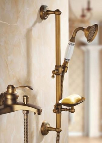 Штанги для душу ванної: різновиди душових настінних тримачів для лійки, огляд брендів Elghansa, Grohe та інших