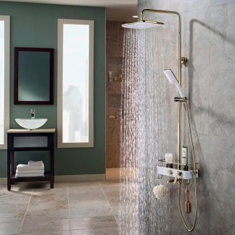 Штанги для душу ванної: різновиди душових настінних тримачів для лійки, огляд брендів Elghansa, Grohe та інших