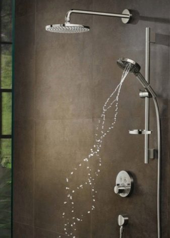 Штанги для душу ванної: різновиди душових настінних тримачів для лійки, огляд брендів Elghansa, Grohe та інших