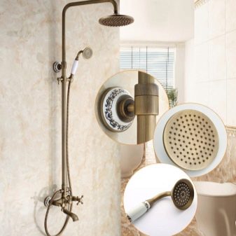 Штанги для душу ванної: різновиди душових настінних тримачів для лійки, огляд брендів Elghansa, Grohe та інших