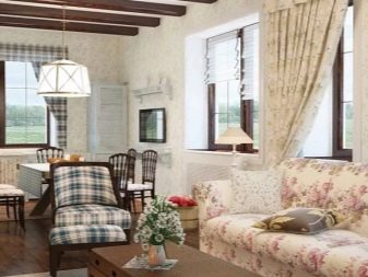 Штори на кухню-вітальню (49 фото): дизайн штор для кухні, суміщеної з вітальнею, з двома вікнами, варіанти фіранок для класичних і сучасних кухонь