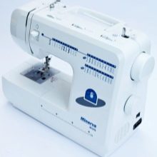 Швейні машини і оверлоки Minerva: Decorexpert, M32G і моделі з ножним приводом. Країна-виробник та огляд відгуків
