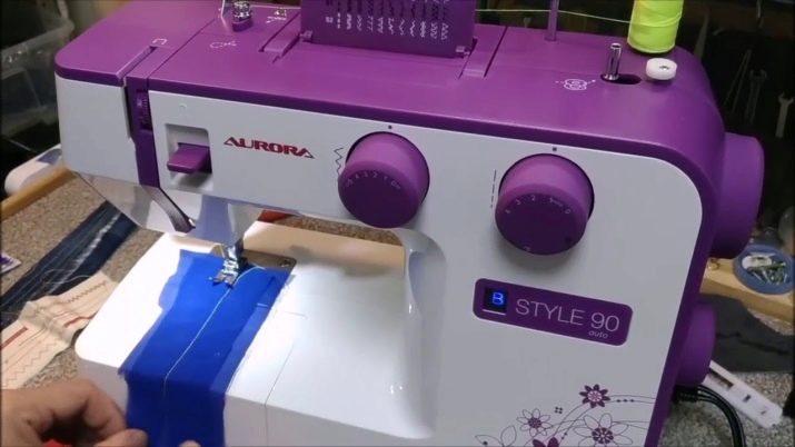 Швейні машинки Aurora: Style 5, 7010, Style 90, 600D і 700D. Лапки для швейних машин
