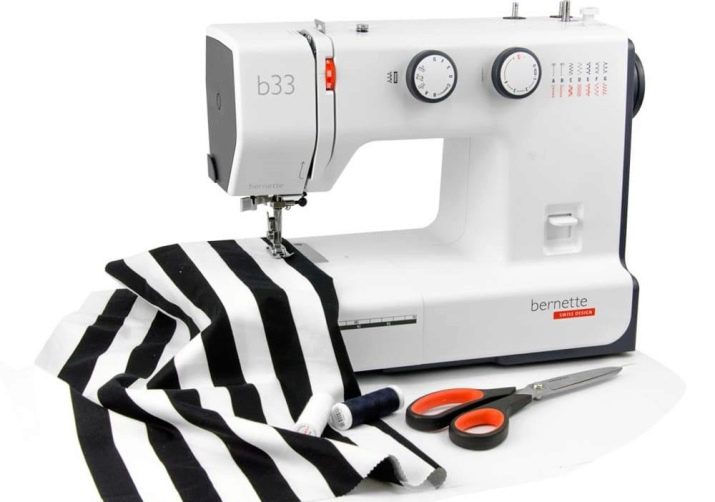 Швейна машинка Bernina: нитковтягувач та інші деталі, огляд Bernette Sew&Go 7 і Sew&Go 8, B 33 і B 35, Milan 3 і інших моделей