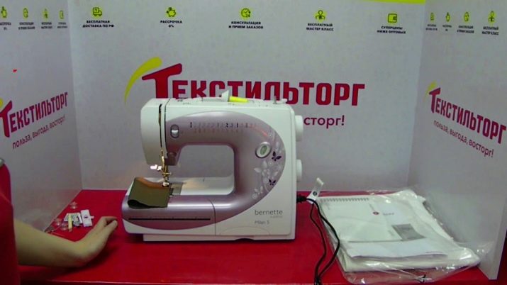 Швейна машинка Bernina: нитковтягувач та інші деталі, огляд Bernette Sew&Go 7 і Sew&Go 8, B 33 і B 35, Milan 3 і інших моделей