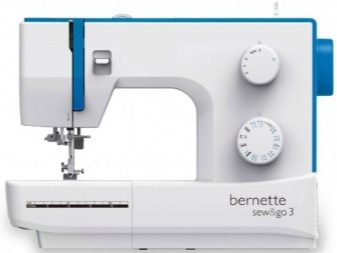 Швейна машинка Bernina: нитковтягувач та інші деталі, огляд Bernette Sew&Go 7 і Sew&Go 8, B 33 і B 35, Milan 3 і інших моделей