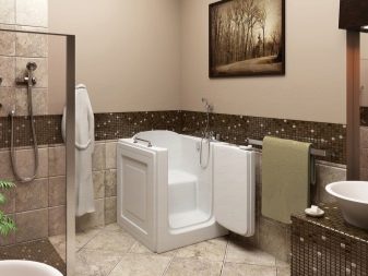 Сидячі акрилові ванни: огляд моделей з розмірами 120х70 см і 100х70 см, переваги і недоліки міні-ванн