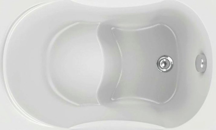 Сидячі акрилові ванни: огляд моделей з розмірами 120х70 см і 100х70 см, переваги і недоліки міні-ванн