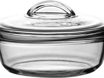 Скляна каструля: жароміцні прозорі каструлі для газових і електричних плит, моделі зі скла для духовки, вибір набору